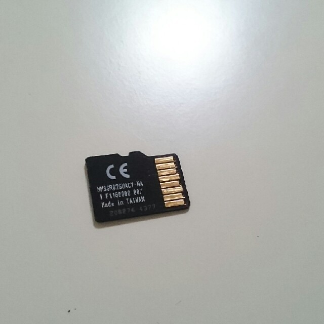 Transcend(トランセンド)の中古品 MicroSD カード 2GB Transcend スマホ/家電/カメラのPC/タブレット(PC周辺機器)の商品写真