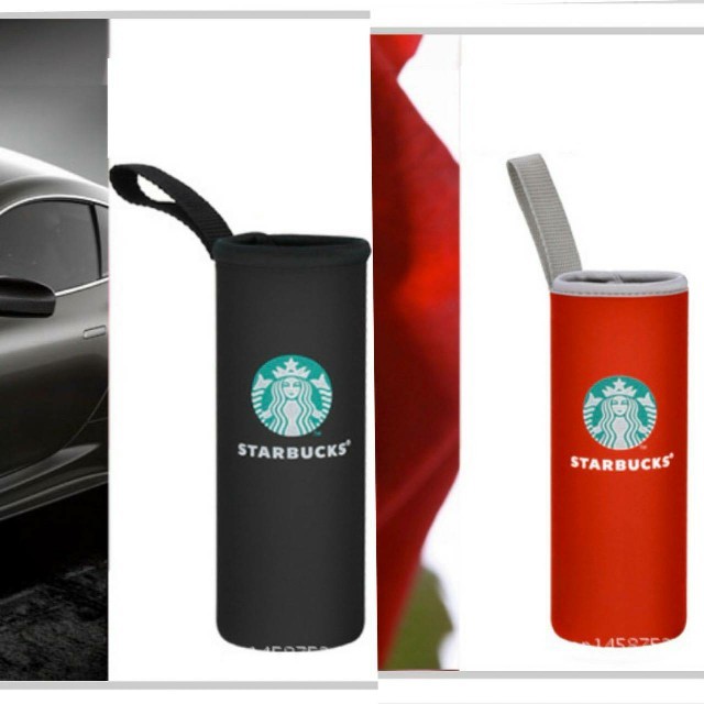 Starbucks Coffee(スターバックスコーヒー)の《再入荷☆》STARBUCKS ペットボトルカバー 2個セット インテリア/住まい/日用品のキッチン/食器(収納/キッチン雑貨)の商品写真