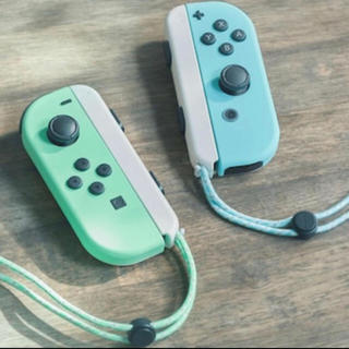 ニンテンドースイッチ(Nintendo Switch)のどうぶつの森　switch joycon(家庭用ゲーム機本体)