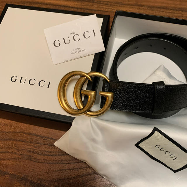 店舗良い Gucci ベルト GGバックル GUCCI - ベルト - thebank.org.il
