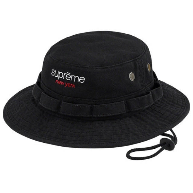 supreme 20ss contrast boonie 黒M/L - ハット