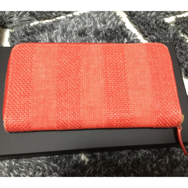 CHANEL(シャネル)のCHANEL シャネル　ドーヴィルジップ長財布　赤色 メンズのファッション小物(長財布)の商品写真