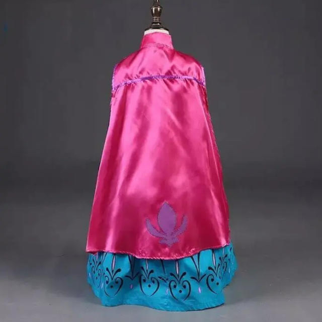 Disney(ディズニー)のエルサ　ドレス　プリンセスドレス　アナ雪　衣装　コスプレ キッズ/ベビー/マタニティのキッズ服女の子用(90cm~)(ドレス/フォーマル)の商品写真
