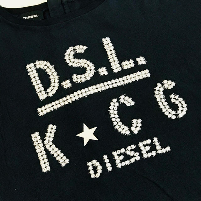 DIESEL(ディーゼル)のディーゼル ガールズ Tシャツ 14Y キッズ/ベビー/マタニティのキッズ服女の子用(90cm~)(Tシャツ/カットソー)の商品写真