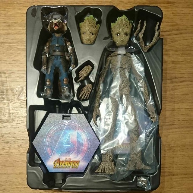 ホットトイズ インフィニティ・ウォー ロケット&グルートの通販 by
