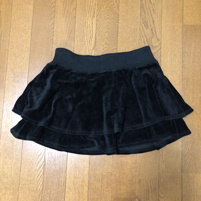 Juicy Couture(ジューシークチュール)の【fe様専用】JUICY COUTURE ベロアミニスカート レディースのスカート(ミニスカート)の商品写真