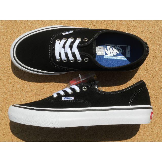 バンズ VANS AUTHENTIC PRO 27,0cm BlackUS9カラー