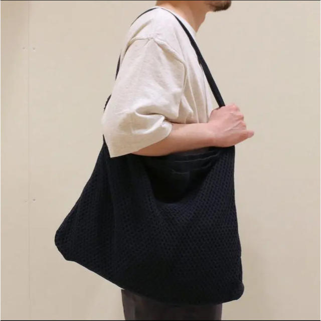 UNUSED(アンユーズド)の1LDK UNUSED MESHBAG NAVY メッシュバッグ メンズのバッグ(トートバッグ)の商品写真