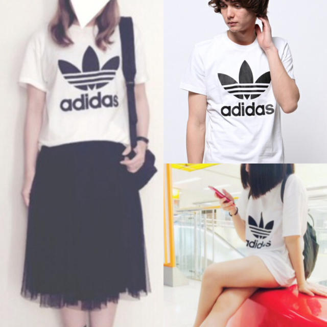 adidas(アディダス)のアディダス☆T-shirt レディースのトップス(Tシャツ(半袖/袖なし))の商品写真