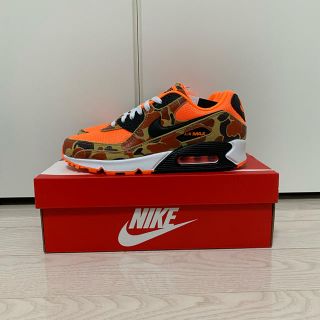 ナイキ(NIKE)のnike air max 90 orange duck camo(スニーカー)