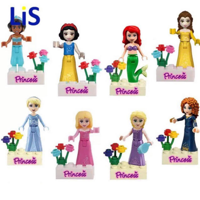 Lego(レゴ)のディズニー　プリンセス　レゴ互換品　レゴ　LEGO キッズ/ベビー/マタニティのおもちゃ(知育玩具)の商品写真