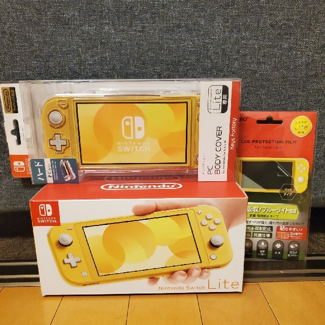 Nintendo Switchターコイズ＆ハードケース＆タフケース＆保護フィルム