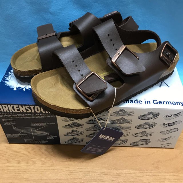 BIRKENSTOCK(ビルケンシュトック)のビルケンミラノセット　ブラック　ダークブラウン　24センチ レディースの靴/シューズ(サンダル)の商品写真