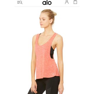 ルルレモン(lululemon)の新品　alo yoga タンクトップ(ヨガ)