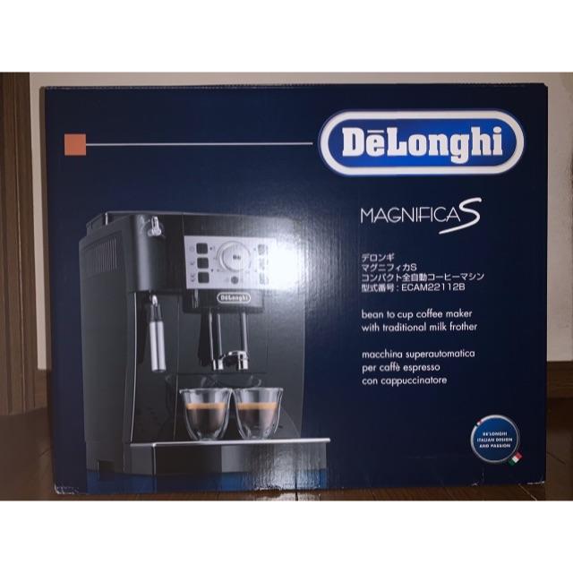 DeLonghi(デロンギ)の【新品未使用未開封】デロンギ マグニフィカS 全自動コーヒーメーカー スマホ/家電/カメラの調理家電(コーヒーメーカー)の商品写真