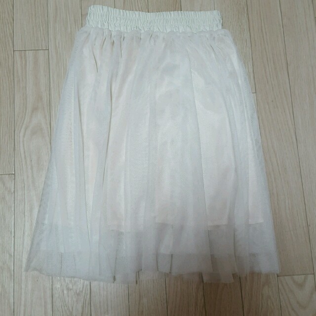 NICE CLAUP(ナイスクラップ)のチュールスカート❤ レディースのスカート(ひざ丈スカート)の商品写真