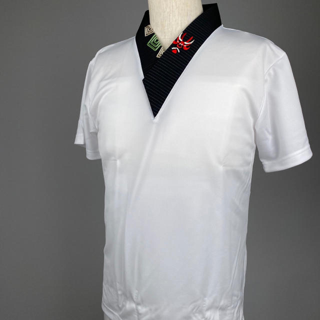 夏半襦袢Tシャツ　メンズ　M  1166 メンズの水着/浴衣(着物)の商品写真