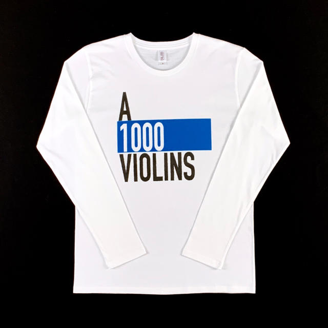 新品 ブルーハーツ THE BLUE HEARTS 1000のバイオリン ロンT メンズのトップス(Tシャツ/カットソー(七分/長袖))の商品写真