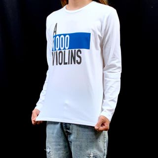 新品 ブルーハーツ THE BLUE HEARTS 1000のバイオリン ロンT(Tシャツ/カットソー(七分/長袖))