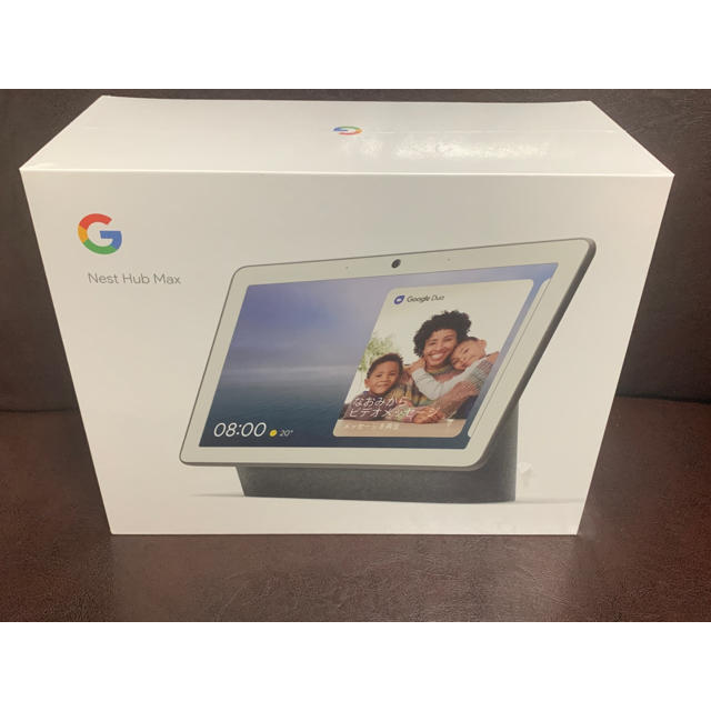 新品・送料無料】Google Nest Hub Max チャコール 新品・送料無料】Google Nest Hub Max チャコール