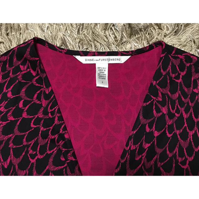 DIANE von FURSTENBERG - 美品☆定価約4万 DIANE von FURSTENBERG DIANE von FURSTENBERG - 美品☆定価約4万 DIANE von FURSTENBERG