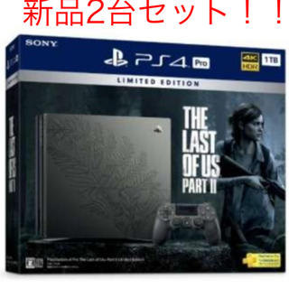 プレイステーション4(PlayStation4)のThe Last of Us Part II Limited Edition×2(家庭用ゲーム機本体)