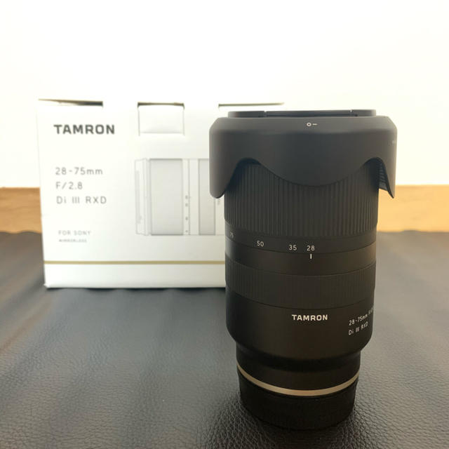 人気絶頂 TAMRON - SONY ズームレンズ　FOR F2.8 28-75mm TAMRON レンズ(ズーム)