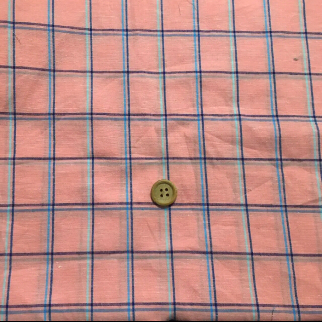 ピンクのチェック生地  薄手 ハギレ 夏  ハンドメイドの素材/材料(生地/糸)の商品写真