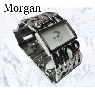 モルガン(MORGAN)のMORGAN腕時計太ベルト　MORGANロゴベルト時計(腕時計(アナログ))