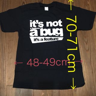 エンジニア 半袖Tシャツ Mサイズ 黒色(Tシャツ/カットソー(半袖/袖なし))