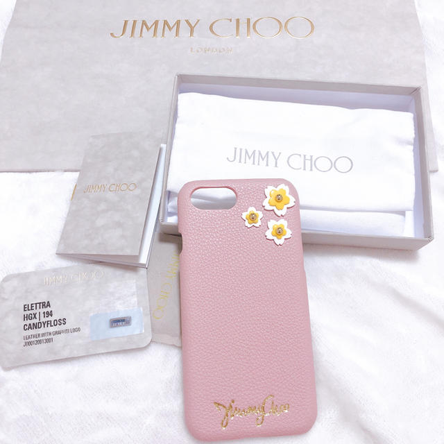 すので JIMMY iPhone7 8SE IIの通販 by しなもん's shop｜ジミーチュウならラクマ CHOO - ジミーチュウ iPhoneケース ㏑えます