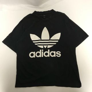 アディダス(adidas)のadidas originals Tシャツ　アディダス　古着　XL メンズ　黒(Tシャツ/カットソー(半袖/袖なし))