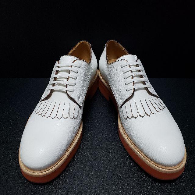 ディースクエアード（DSQUARED2） 革靴 白 41 ファッションデザイナー