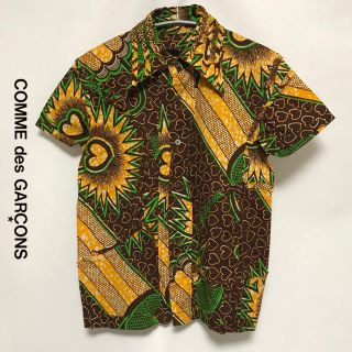 コムデギャルソン(COMME des GARCONS)のトリココムデギャルソン　半袖　シャツ　ブラウス　カットソー　アロハシャツ(シャツ/ブラウス(長袖/七分))