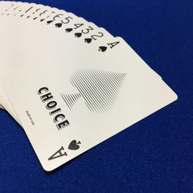 Choice Cloverback (Red) Playing Cards 4個 エンタメ/ホビーのテーブルゲーム/ホビー(トランプ/UNO)の商品写真