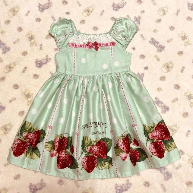 オリジナル 新品 シャーリーテンプル いちごワンピース ワンピース