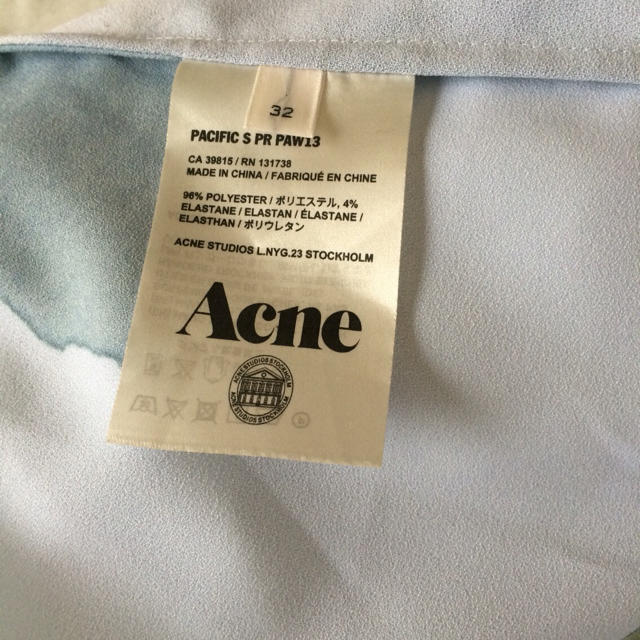 ACNE(アクネ)のアクネ フラワープリント ワンピース レディースのワンピース(ひざ丈ワンピース)の商品写真