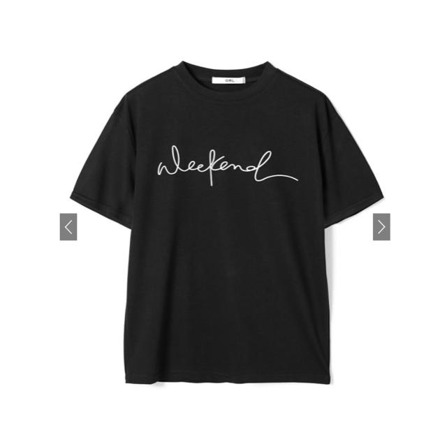 GRL(グレイル)のロゴクルーネックTシャツ レディースのトップス(Tシャツ(半袖/袖なし))の商品写真