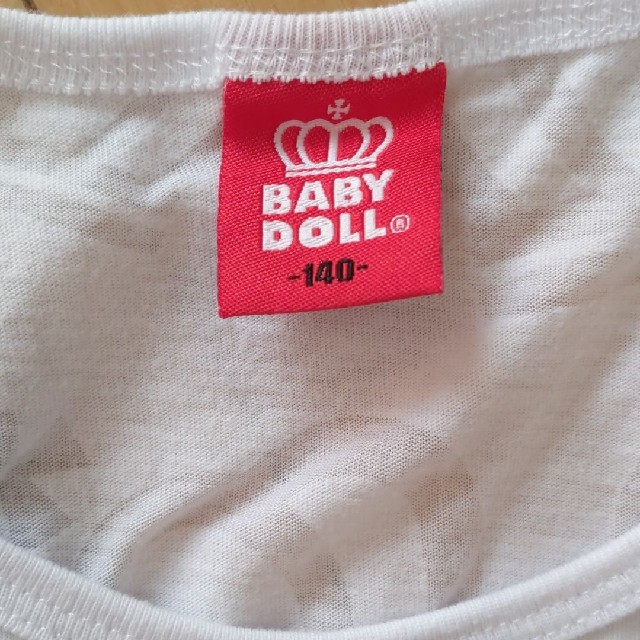 BABYDOLL(ベビードール)のタンクトップ　140　BABY DOLL  2枚セット キッズ/ベビー/マタニティのキッズ服女の子用(90cm~)(Tシャツ/カットソー)の商品写真