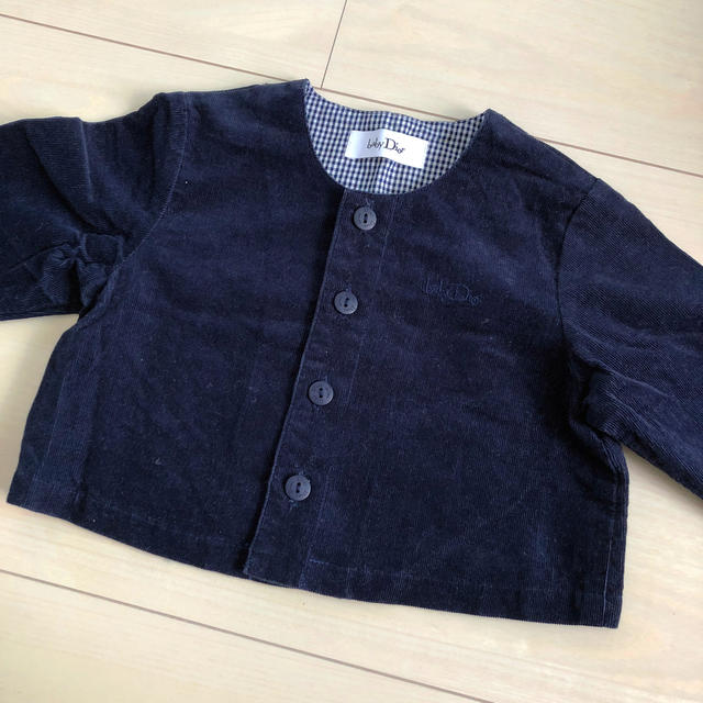 baby Dior(ベビーディオール)のbaby Dior 上下セット　ワンピース　80 キッズ/ベビー/マタニティのベビー服(~85cm)(ワンピース)の商品写真