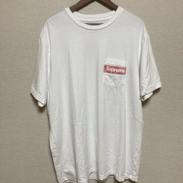 Supreme - supreme Mesh Stripe Pocket Teeの通販 by cosmo's shop ...