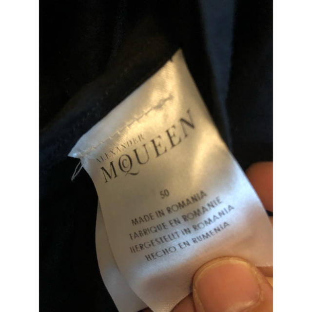 Alexander McQueen(アレキサンダーマックイーン)の半袖シャツ　ブラック　アレキサンダーマックイーン メンズのトップス(シャツ)の商品写真