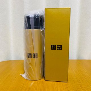 ユニクロ(UNIQLO)のユニクロ　ステンレスボトル　ゴールド(水筒)