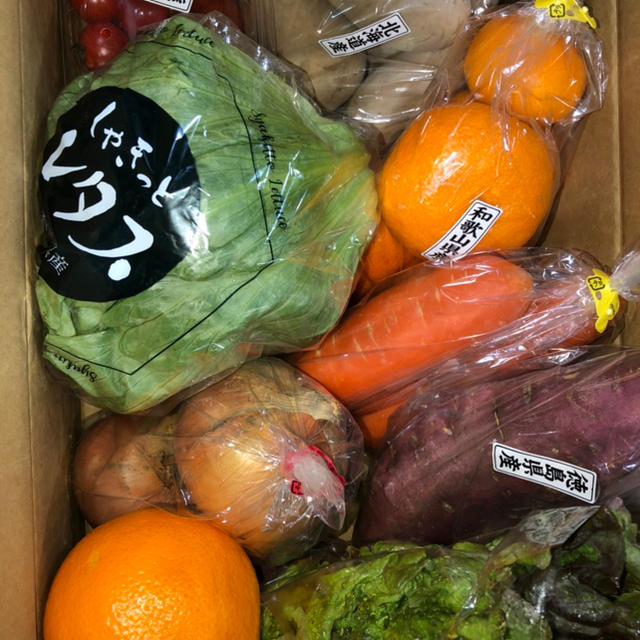 新鮮野菜詰め合わせBOX 果物と山盛りBOX 全国送料込み 食品/飲料/酒の食品(野菜)の商品写真