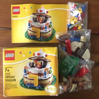 レゴ(Lego)のLEGO 40153 バースデーデコレーションケーキ(知育玩具)