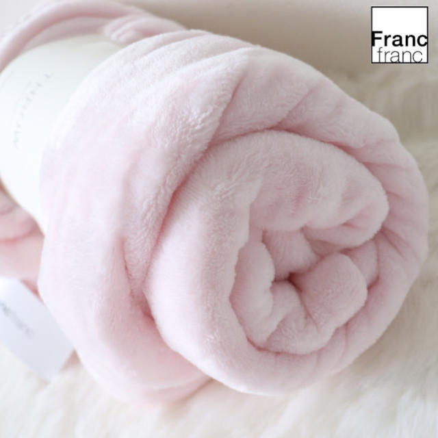 Francfranc(フランフラン)のFrancfranc シェリーレ スロー インテリア/住まい/日用品の寝具(毛布)の商品写真