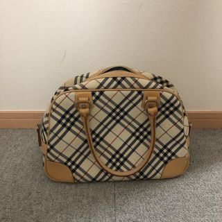 バーバリーブルーレーベル(BURBERRY BLUE LABEL)のBURBERRY BLUELABEL バッグ　ホワイト(ハンドバッグ)