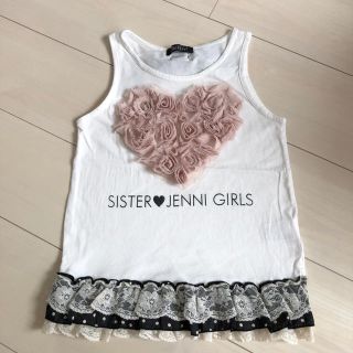 JINNI タンクトップ　140 女の子(Tシャツ/カットソー)