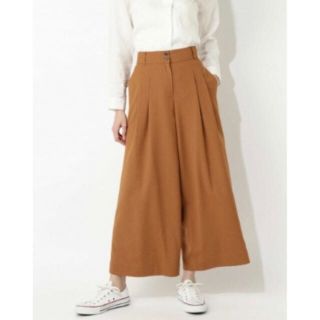 ナチュラルビューティーベーシック(NATURAL BEAUTY BASIC)のリネンライクワイドパンツsマキシスカートブラウスカットソーニットtｼｬﾂ(カジュアルパンツ)