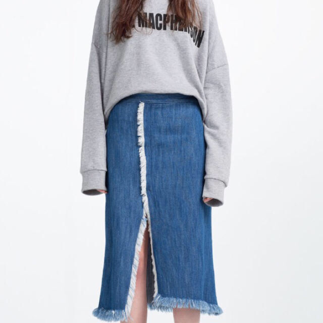 ZARA(ザラ)のZARA スリット入りスカート レディースのスカート(ひざ丈スカート)の商品写真